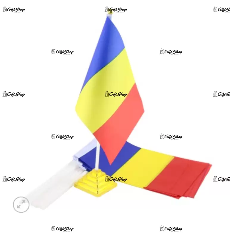 Steag romania cu suport pentru birou